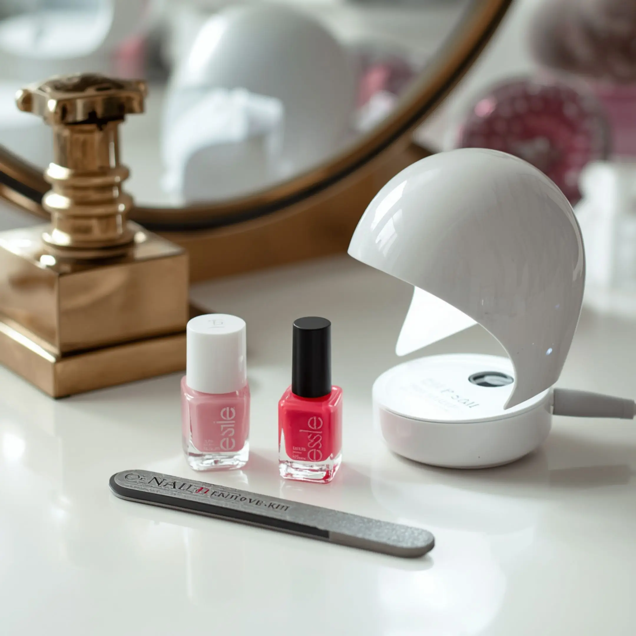 Emergency nail kit for bridal pedicure