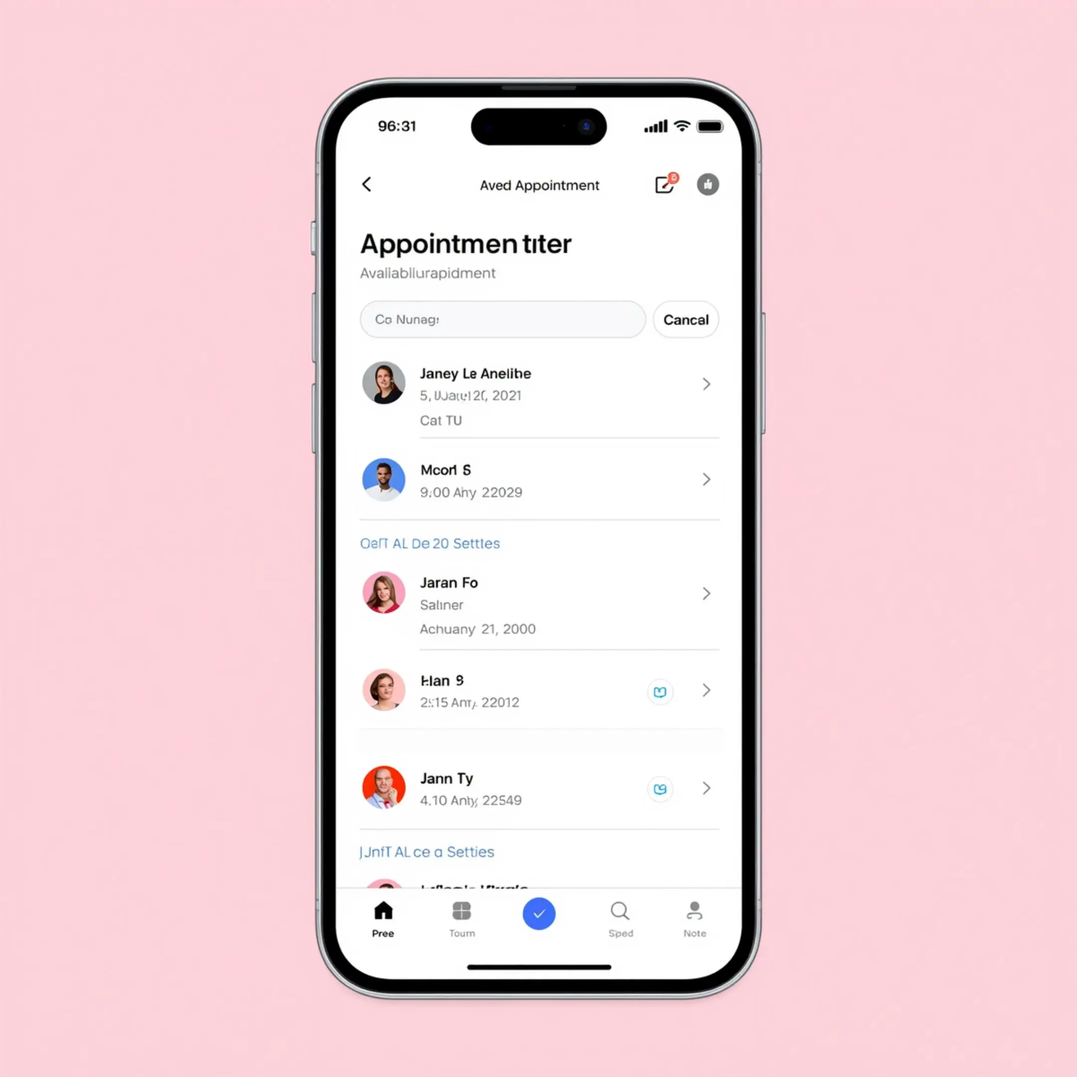 Online group booking system for bridal parties