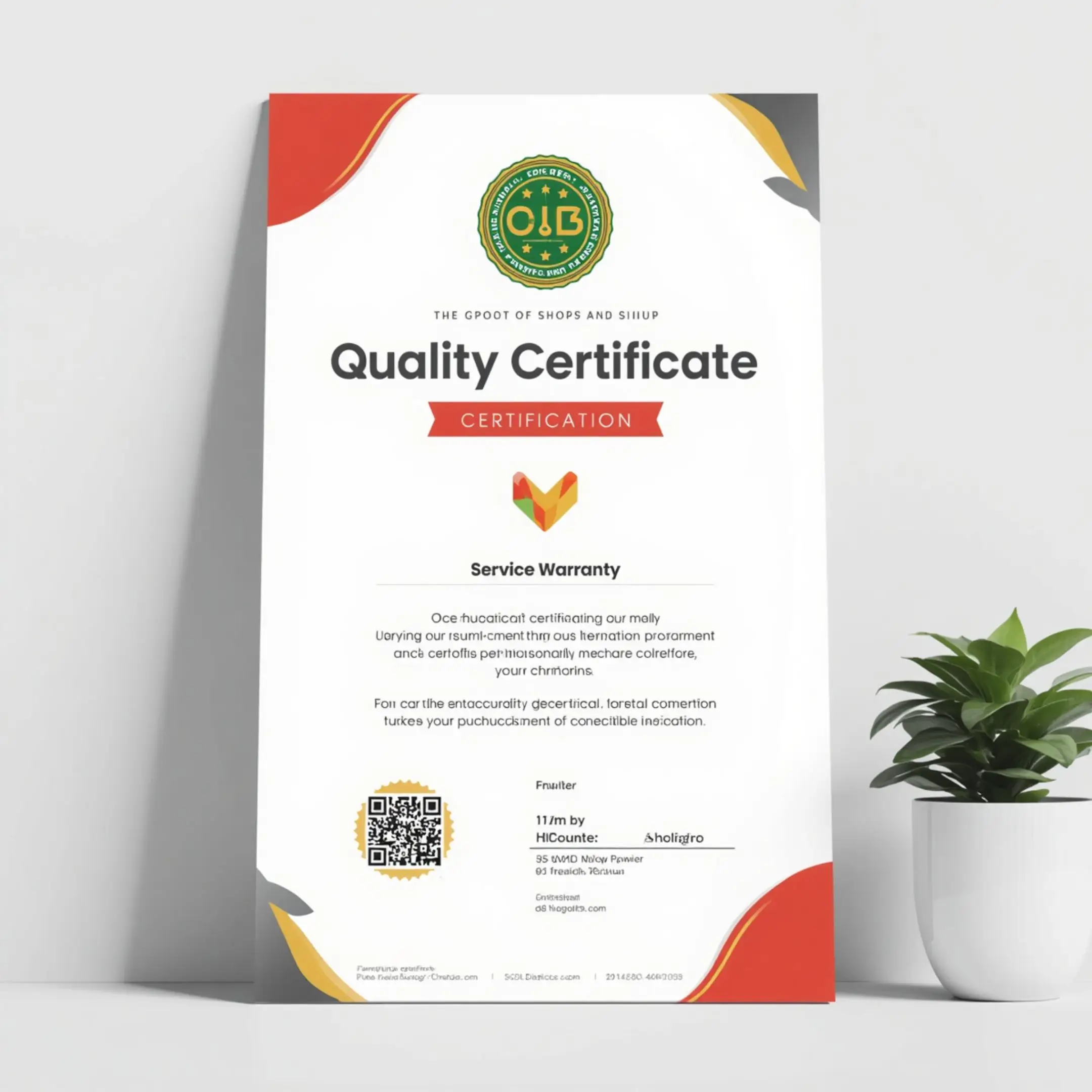 Customer thinking about trust and guarantee