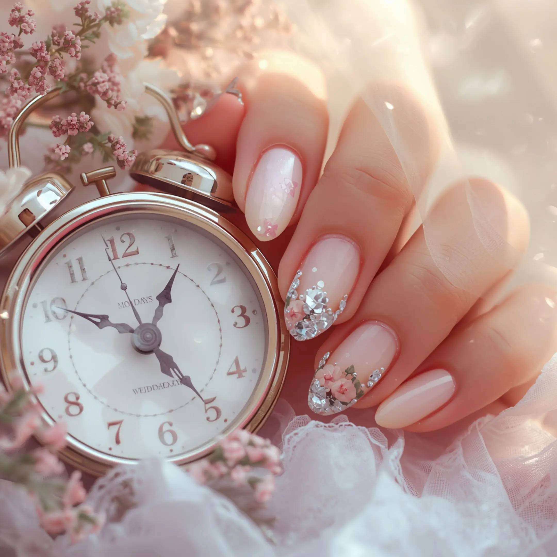 Bride stressed about pedicure timeline