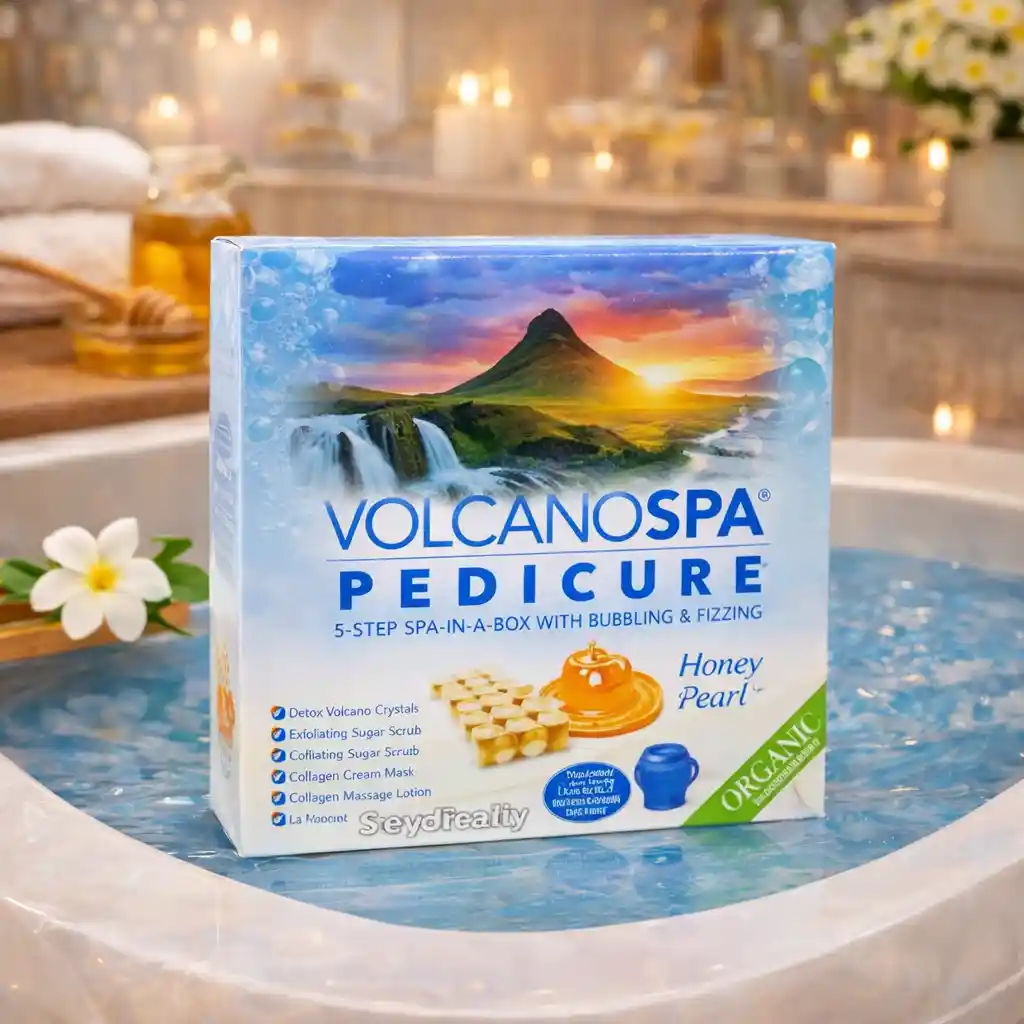 Honey Pearl Volcano Pedicure